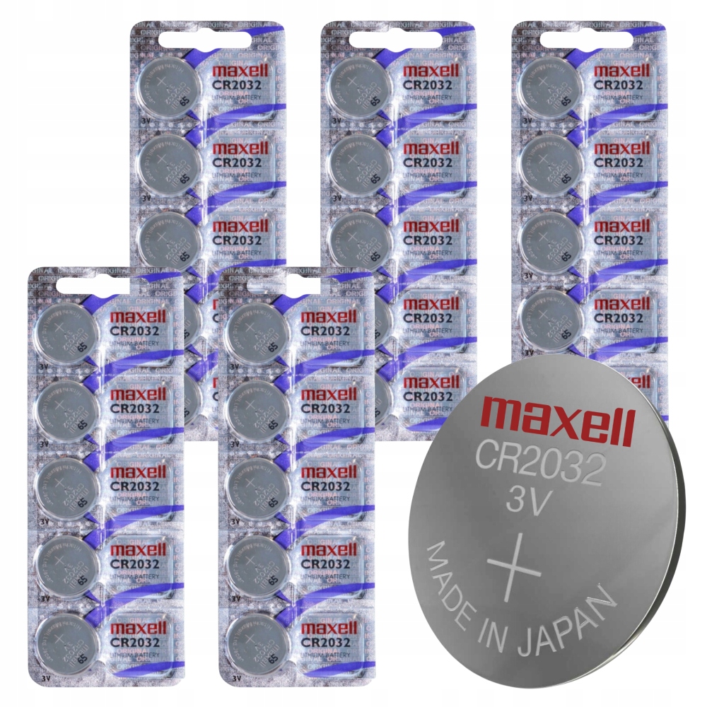 Maxell CR2032 lítiová batéria 1 ks.